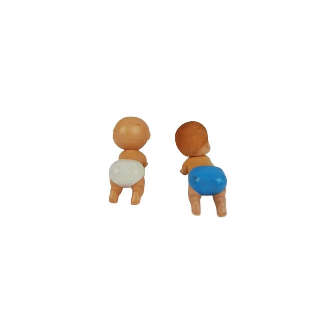 Vintage Tomy Cabbage Patch Kids Wind-Up Crawling‎ Baby 1983+77